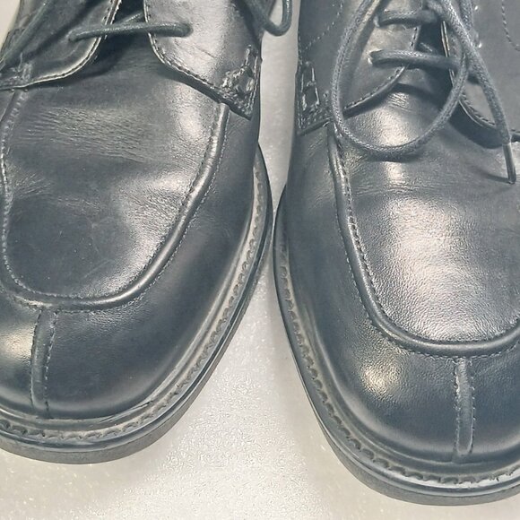 Florsheim Imperial Black Leather Cap Toe Oxfords 10 D Comfortech EUC - Picture 4 of 13